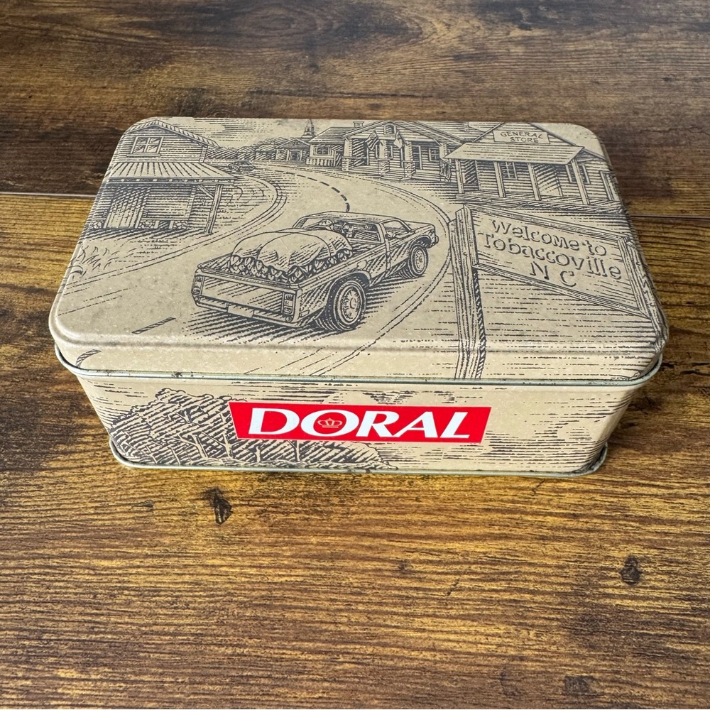 1996 Doral Cigarettes‎ “Tobaccoville NC” Collector’s Edition Advertising Tin
